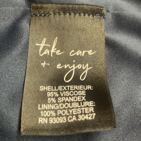 NWOT Nic + Zoe Water Drops Dress Size Small Petite - Picture 9 of 10